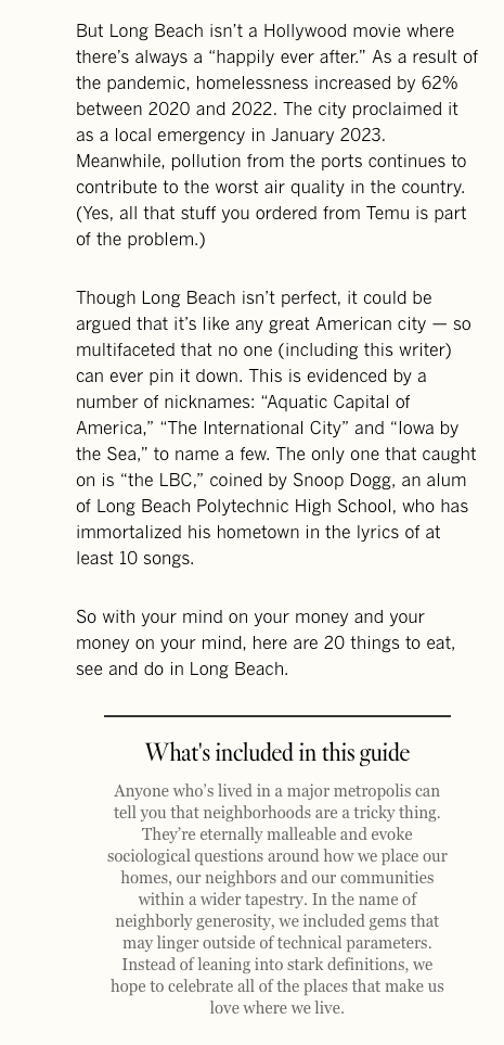 LATimes Long Beach listicle