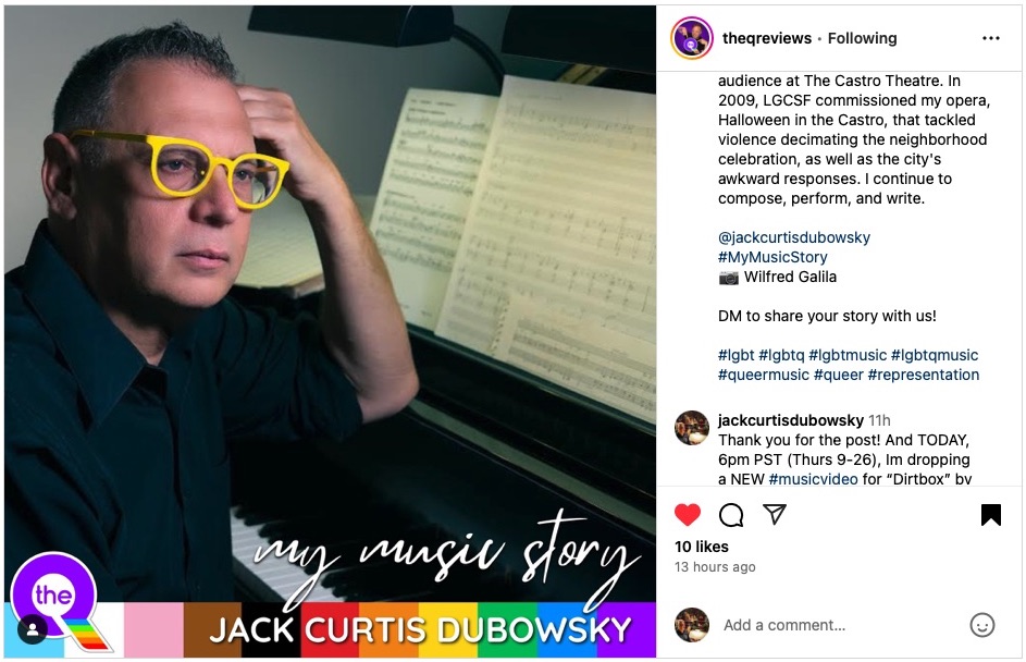 Dubowsky My Music Story Q Reviews Instagram