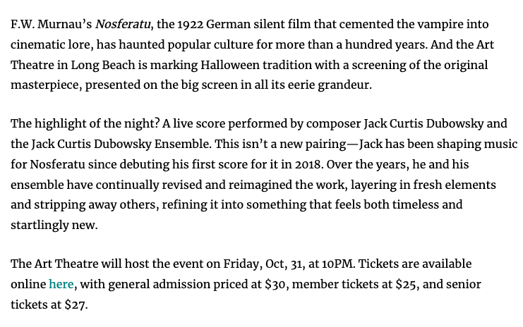 Longbeachize Nosferatu Preview